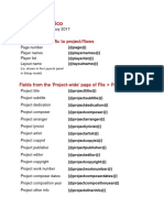 Dorico Tokens PDF