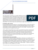 La Mundanidad Un Lento Deslizamiento Hacia El Pecado PDF