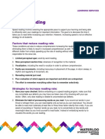 TipSheet SpeedReading PDF