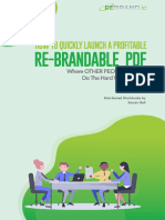 How to Quickly Launch a Profitable Rebrandable Report