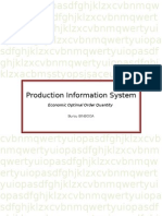 Production Information System