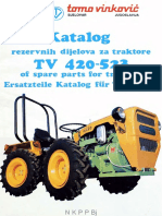 Katalog Rezervnih Dijelova Za Traktore TV 420-523 PDF