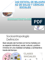 Clase 2 SOCIOANTROPOLOGIA Y LA RELACIÓN CON OTRAS CIENCIAS