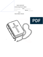 Examen Cuatrimestral Formacion Pre Primero