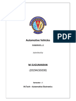 Automotive Vehicle Assignment1