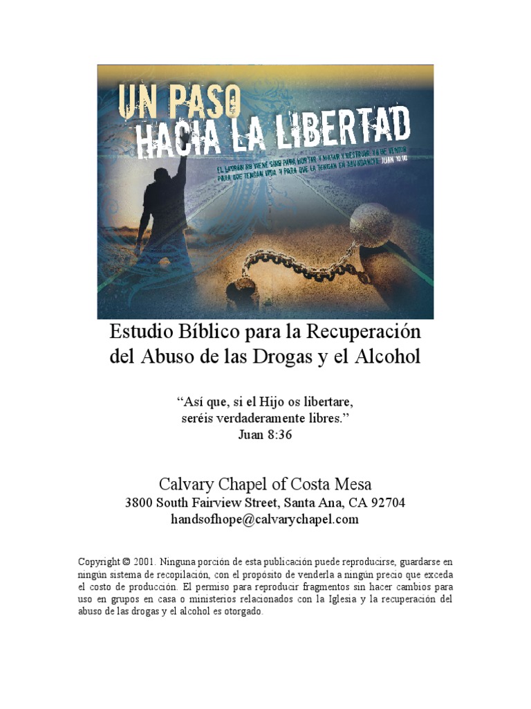 Es - 09011 - One Step To Freedom Study Guide - Un Paso Hacia La ...