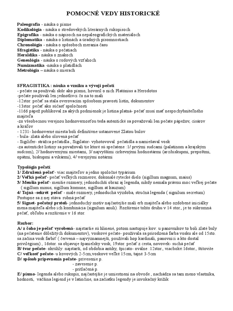Pomocne Vedy Historicke WWW Studujes sk PDF