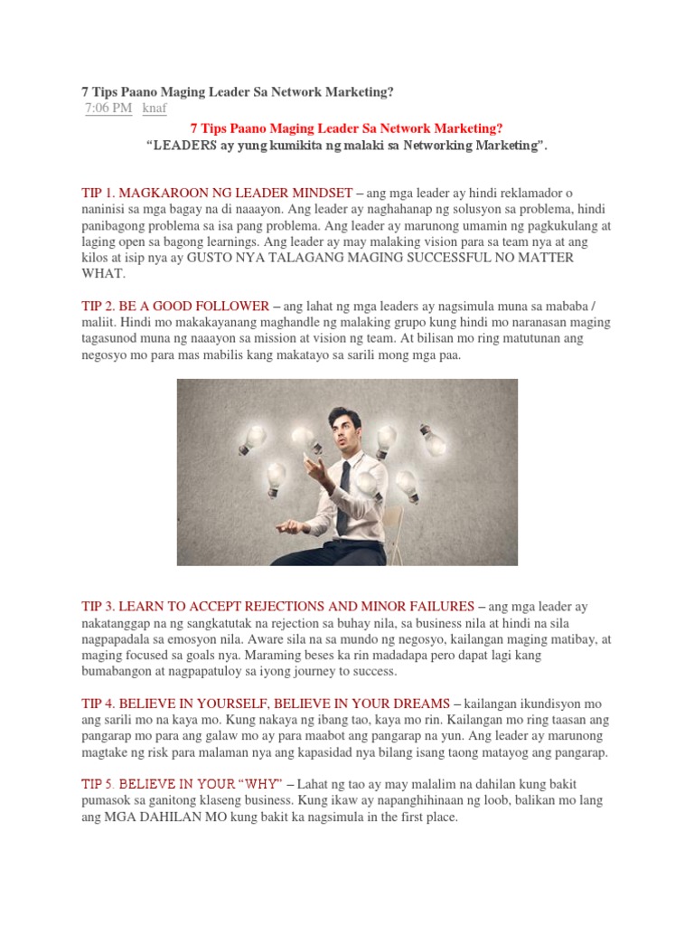 Paano Mag Invite Sa Networking Business – DWWITP