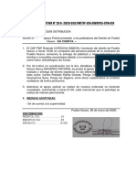 NOTA INFORMATIVA N°29 A - 2020 - Apoyo Policial Prestado A Los Pobladores Del Distrito de Pueblo Nuevo Ica