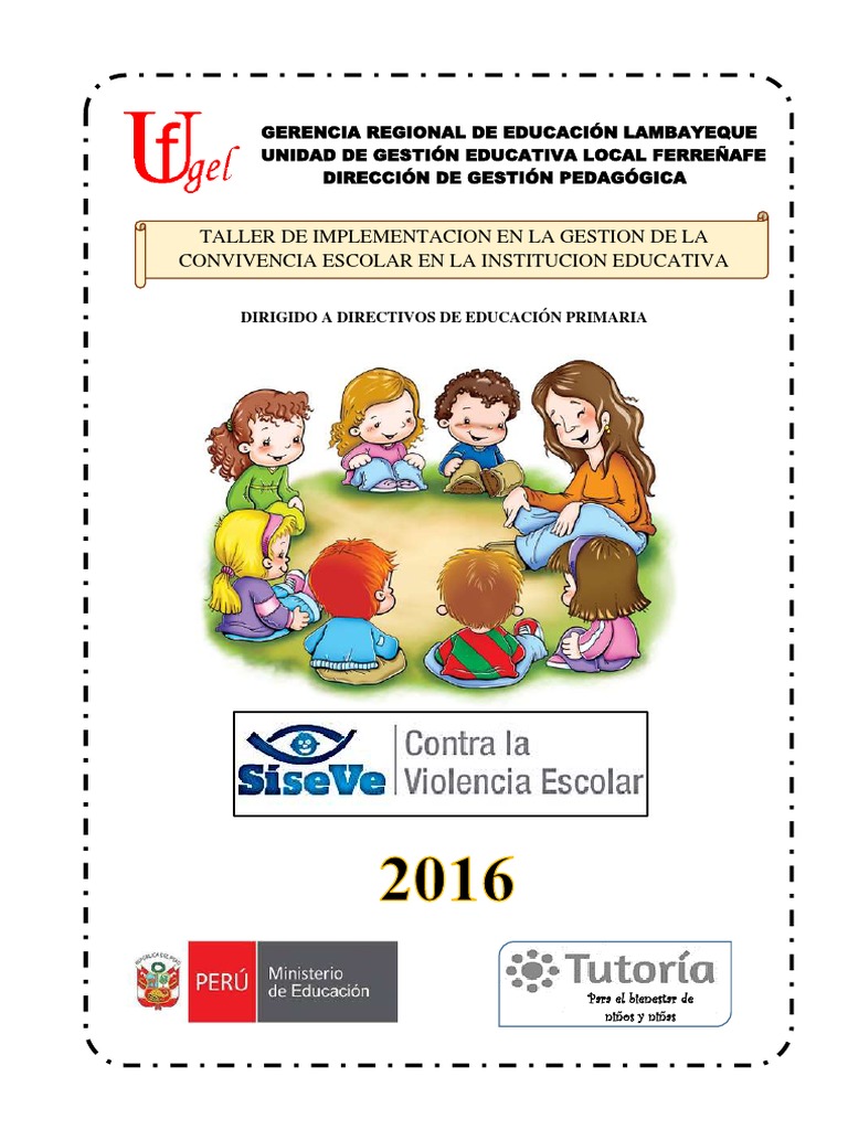 Gestión de Convivencia Escolar | PDF | Violencia | Abuso infantil