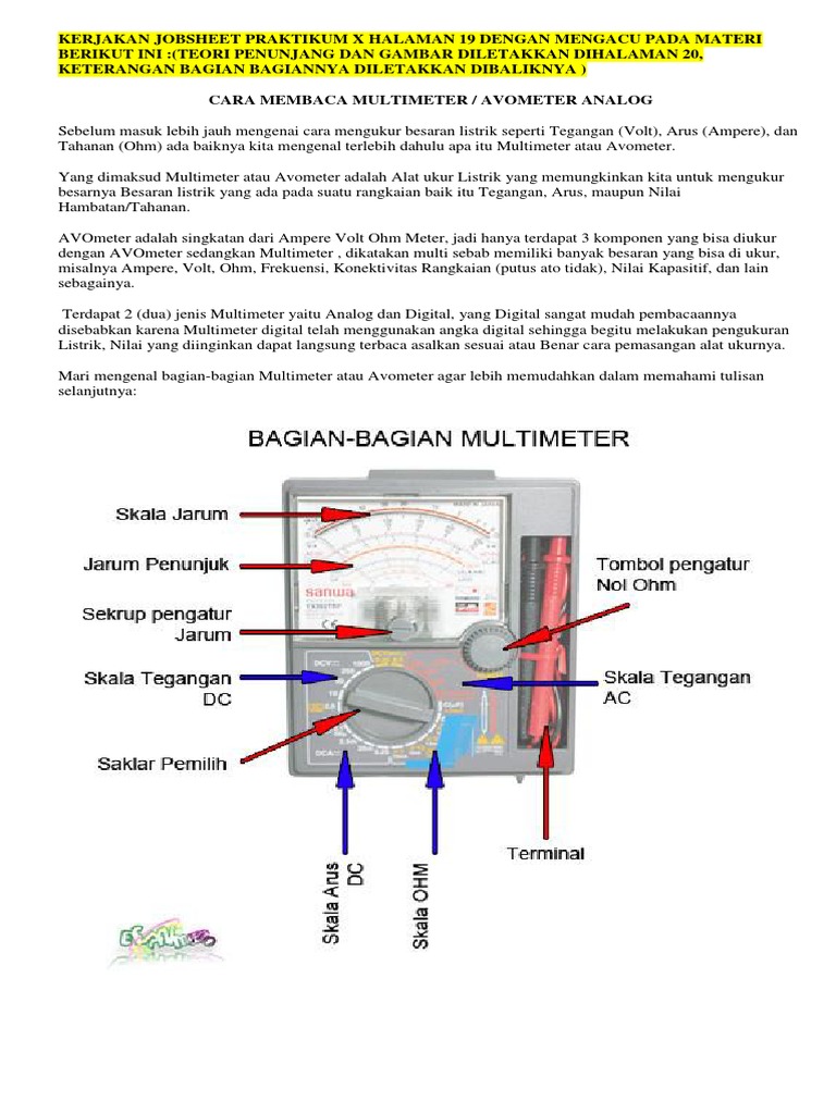 Cara Membaca Multimeter