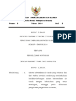 Perda Kab - Sleman No.4 Tahun 2014 TTG Pengelolaan Air Tanah