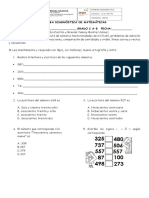 Prueba Diagnóstica Matematica 2019