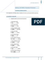 Acd - 10710501 - Possesive Pronouns