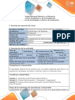 GuÃ_a actividades y rÃºbrica evaluacion - Tarea  4 - Informe final