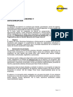 Directrices anticorrupción Interroll