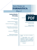 Curso Técnico em Informática - Módulos de Responsabilidade Social