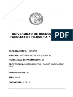 Historia Antigua Ii (Clásica) (Gallego-Mac Gaw) - 2C 2019 PDF