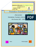 Periódico Estudiantil - Elpidio H Rivera - Octubre 2007