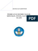 Bahan Bacaan Modul C PEMBUATAN BUMBU DASAR MINUMAN STOCK SAUS DAN GLAZE Profesional PDF