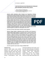 (Economia - 2017) Widyawati - Pertanian THD Ekonomi Indonesia (I-O) PDF