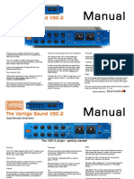 Vertigo VSC-2 Manual PDF