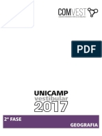 Unicamp 2017 (Geografia) - Comentado PDF