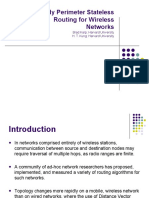 GPSR: Greedy Perimeter Stateless Routing For Wireless Networks