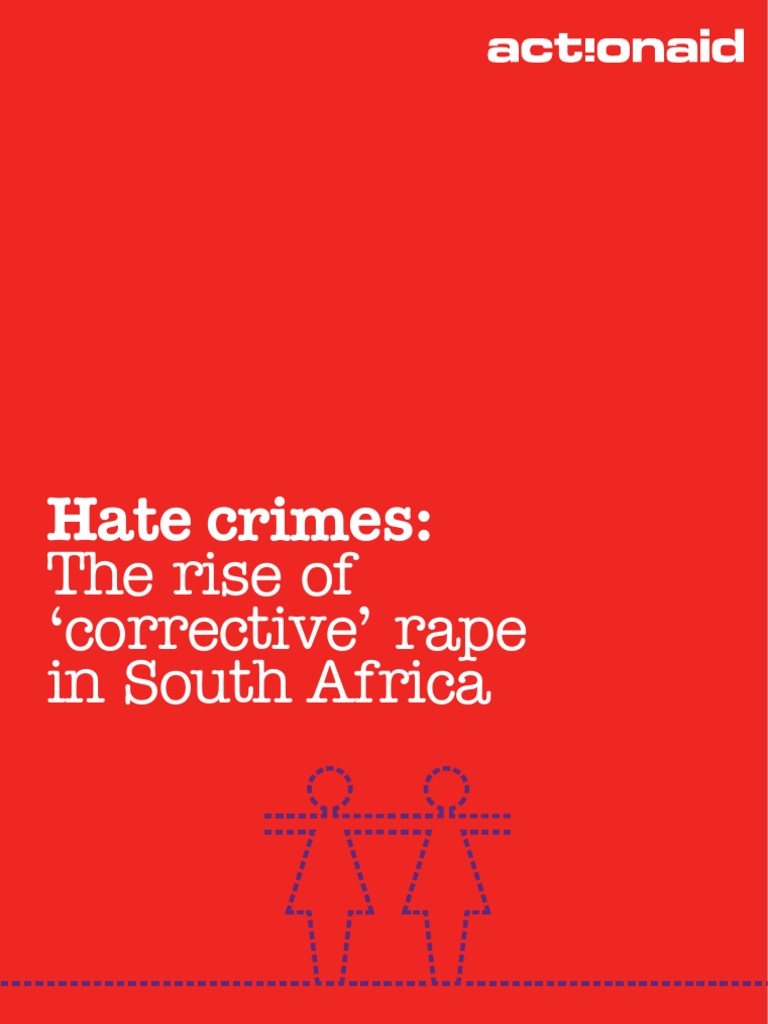Hate Crimes: The Rise of 'Corrective' Rape in South Africa | PDF