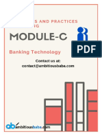 Banking Technology Principles and Practies of Banking Module C PDF