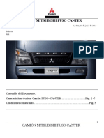 Especificaciones Tecnicas Mitsubishi FUSO PDF