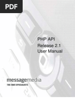 PHP API Documentation