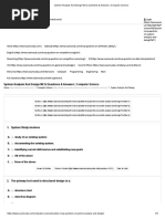 System Analysis and Design MCQ Questions & Answers - Computer Science PDF