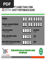 Rambu Bahaya Ketinggian dan Galian | PDF
