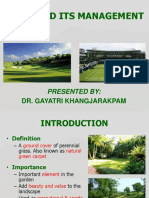 Lawn and Its Management