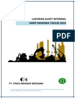 Laporan SMKP Audit Internal - PT. KMB
