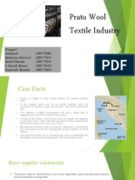 Prato Wool Textile Industry Supply Chain