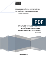 Manual de Usuario - SERUMS - Gestión Del Profesional PDF