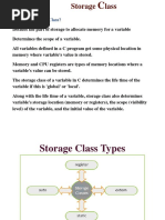 Storage Class