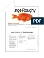 Seafood Watch Orange Roughy Fact Card