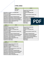 Tugas Jadwal