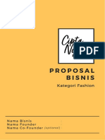 Template Proposal Bisnis - CiptaNyata