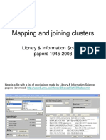 Mapping and Joining Clusters