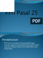 PPh Pasal 25