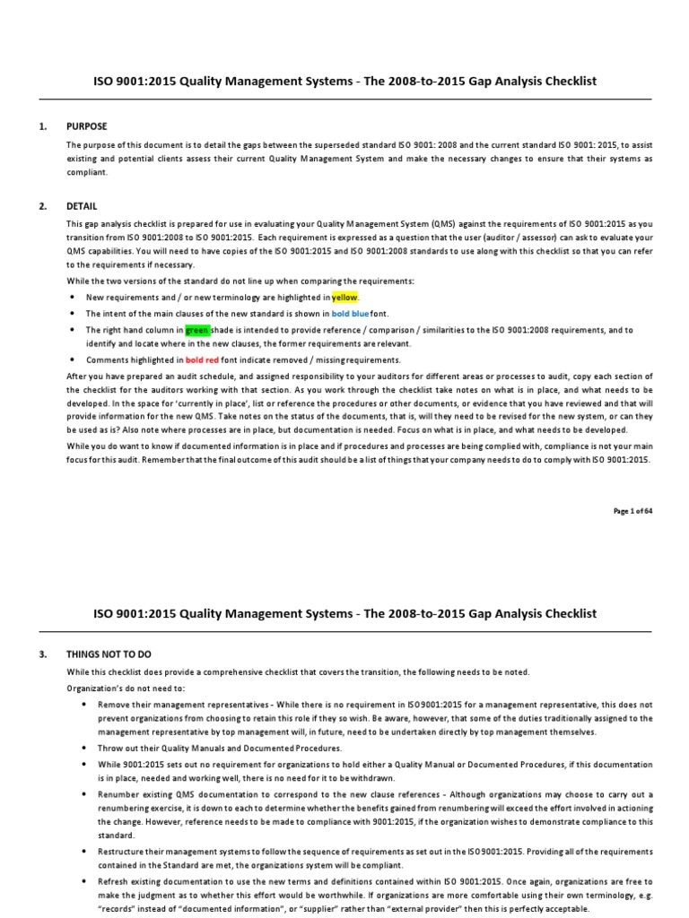 Iso 9001 2015 PDF | PDF | Quality Management | Quality Management System