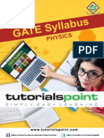 GATE SYLLABUS