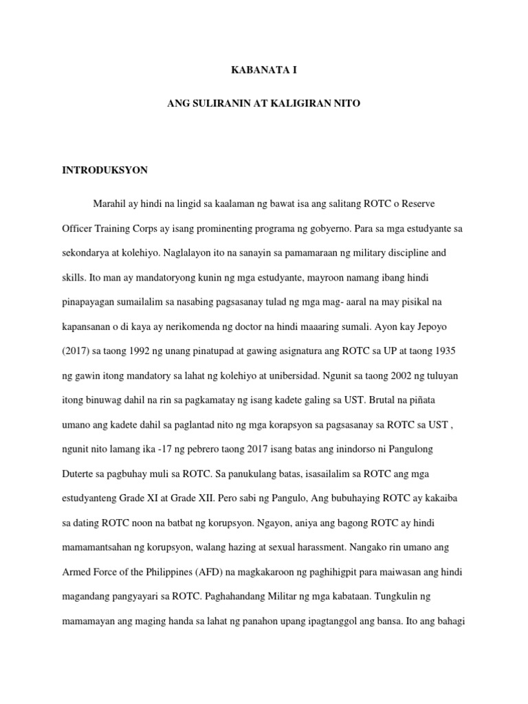 Rotc PDF | PDF