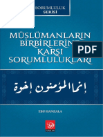 Müslümanlarin Bi̇rbi̇rleri̇ne Karşi Sorumluluklari