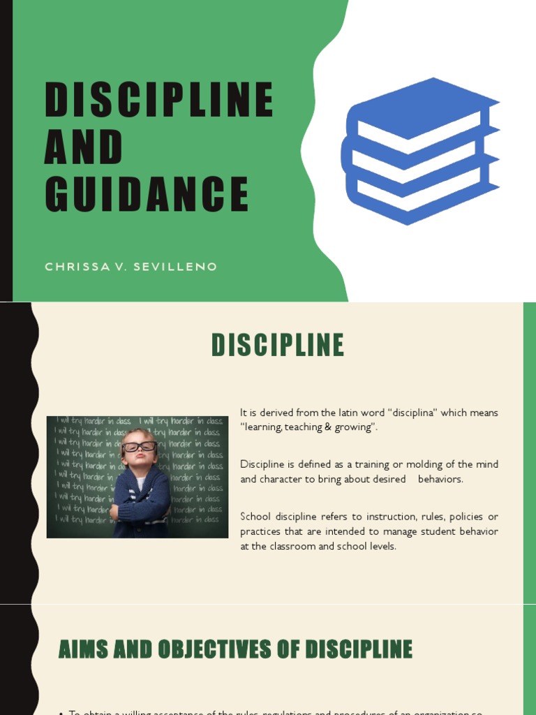 Discipline and Guidance Strategies | PDF | Counseling Psychology ...