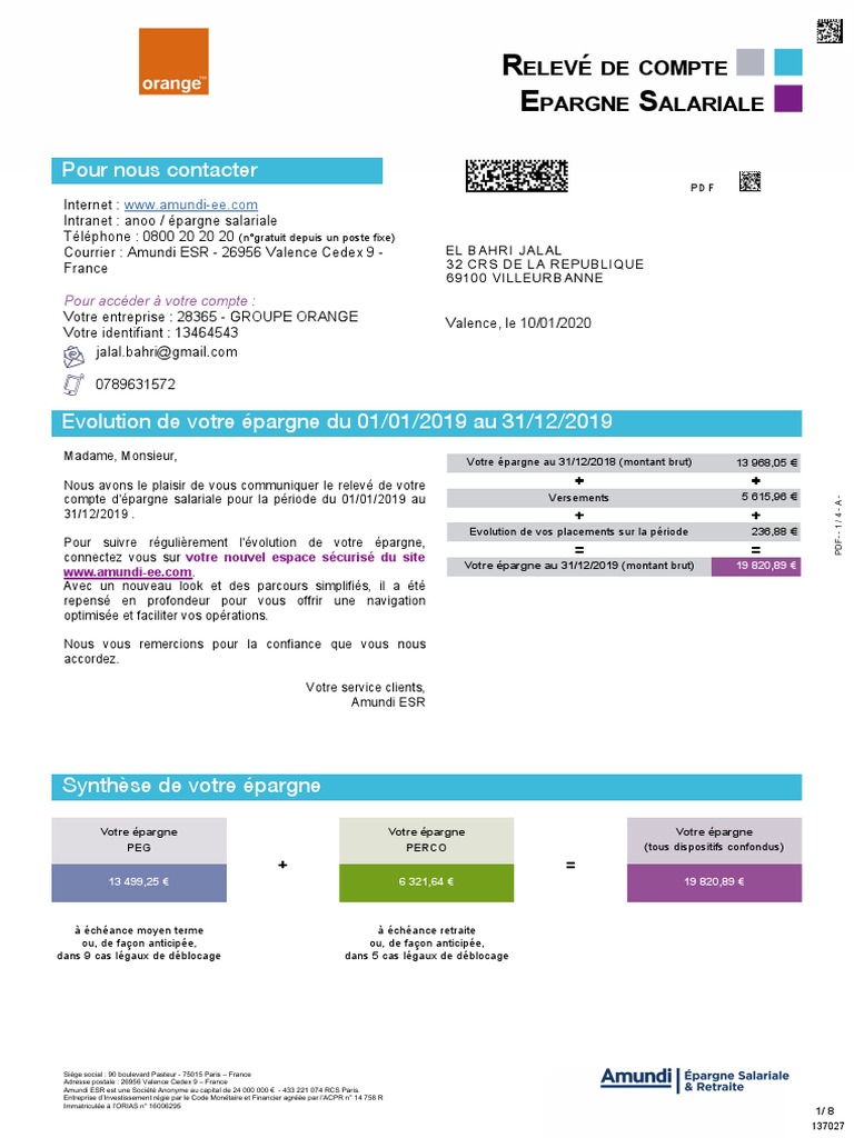 Cours Amundi Actions Internationales Esr F RDC Site | PDF | euro | Retraites